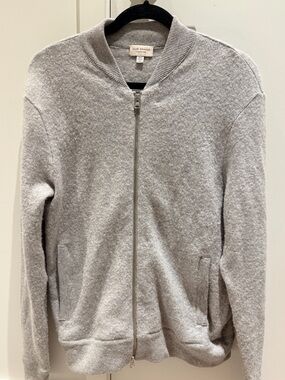 Club Monaco Light Gray Merino Wool Sweater